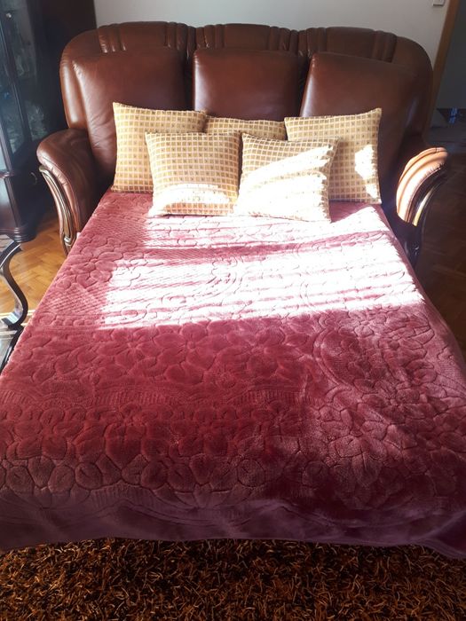 Sofás de sala em couro