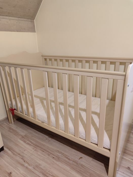 Łóżeczko dziecięce Meblik 70x140 z materacem