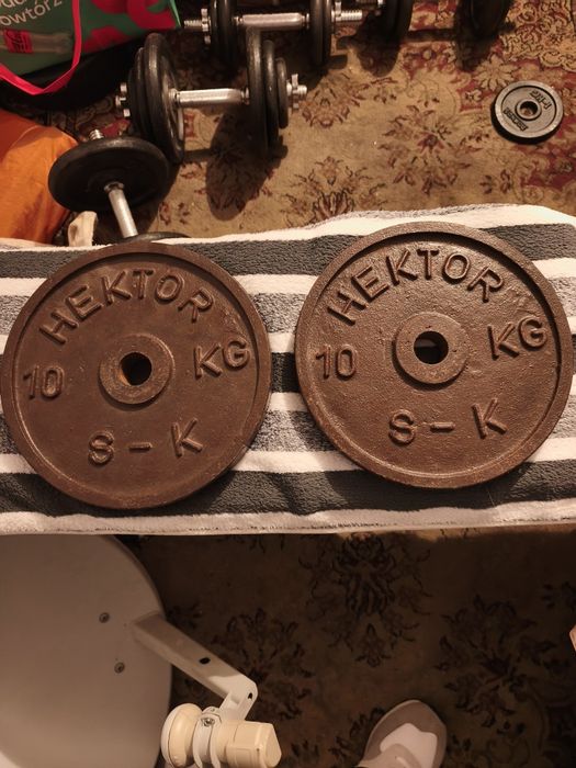 Obciążenie żeliwne HEKTOR 2x10 kg