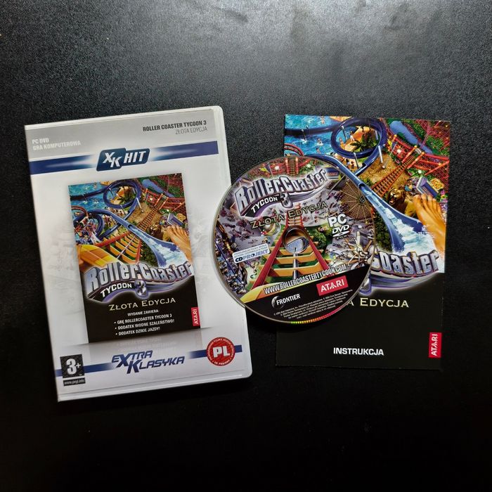 Rollercoaster Tycoon 3 Złota Edycja PC