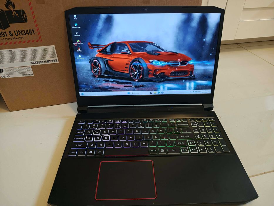 GAMINGOWY Laptop ACER NITRO 5-15.6" RYZEN7 16X4.40Ghz,16GB,RTX3060-6GB