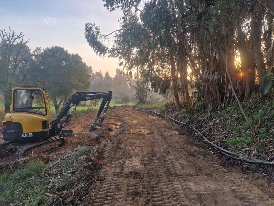 Mini giratória e basculante