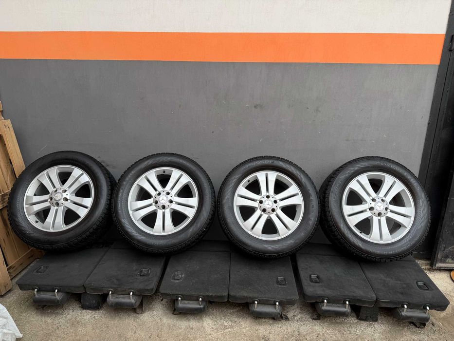 Диски с резиной 8,5 мм R19 Mercedes GL X164 X166 титаны ML W164 W166 колеса резина зимняя R19 8,5 мм