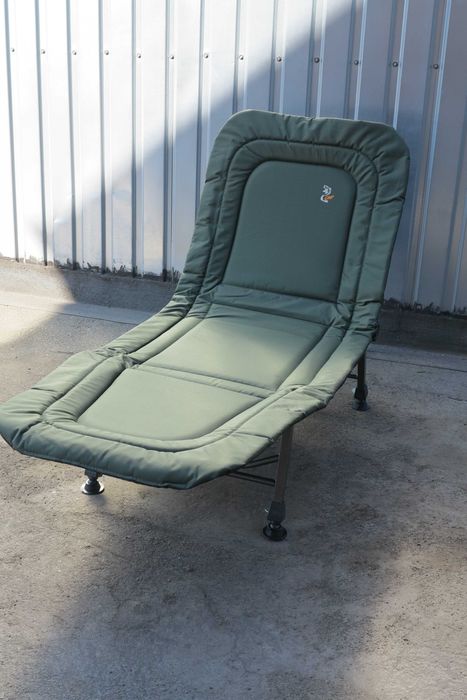 Раскладушка Elektrostatyk L6 до 120кг карповая на рыбалку ПОЛЬША