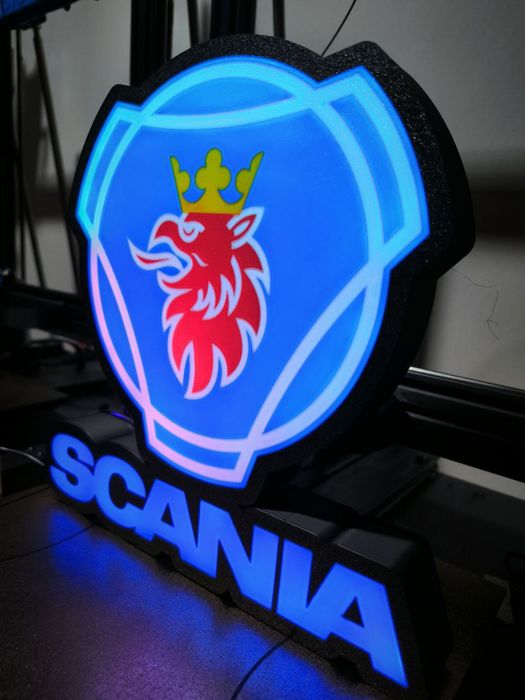 Scania Logo led RGB