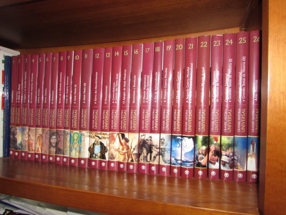 Colecção de livros de História