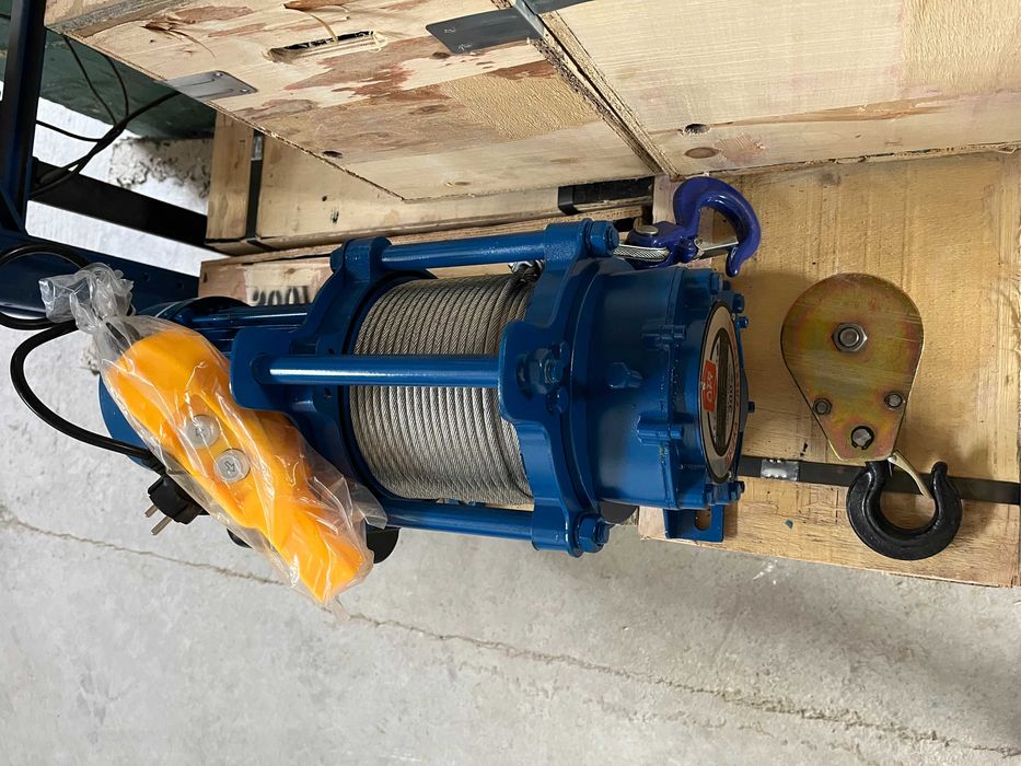 ЕЛЕКТРОЛЕБІДКА 300/600/1000кг 220В | РОЗПРОДАЖ  Лебідка електрична KCD