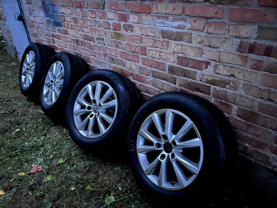 Диски 5x130 Touareg оригінал + гума зима 255 55 R18
