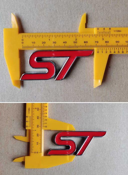 Эмблема STline ST line автомобиля Ford Focus, Mondeo, Fiesta, Fusion