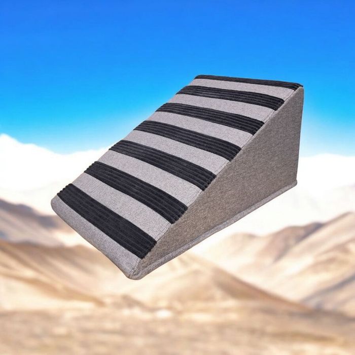 Пандкс для собак цвет серый, высота 30 см, ступени для собак