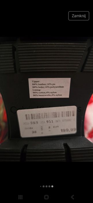 Sprzedam botki Calvin Klein