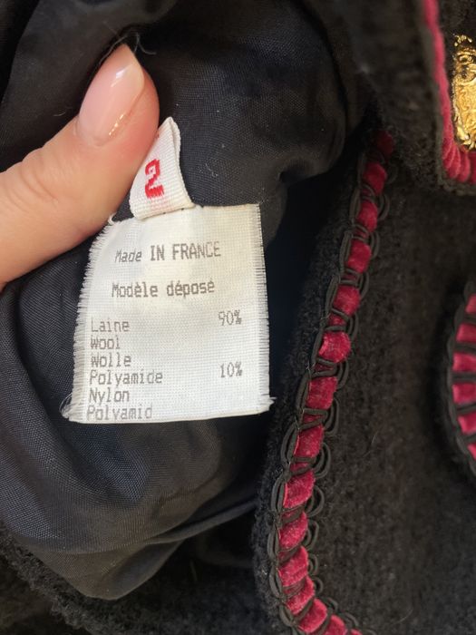 Розкішний твідовий жакет S стиль sandro