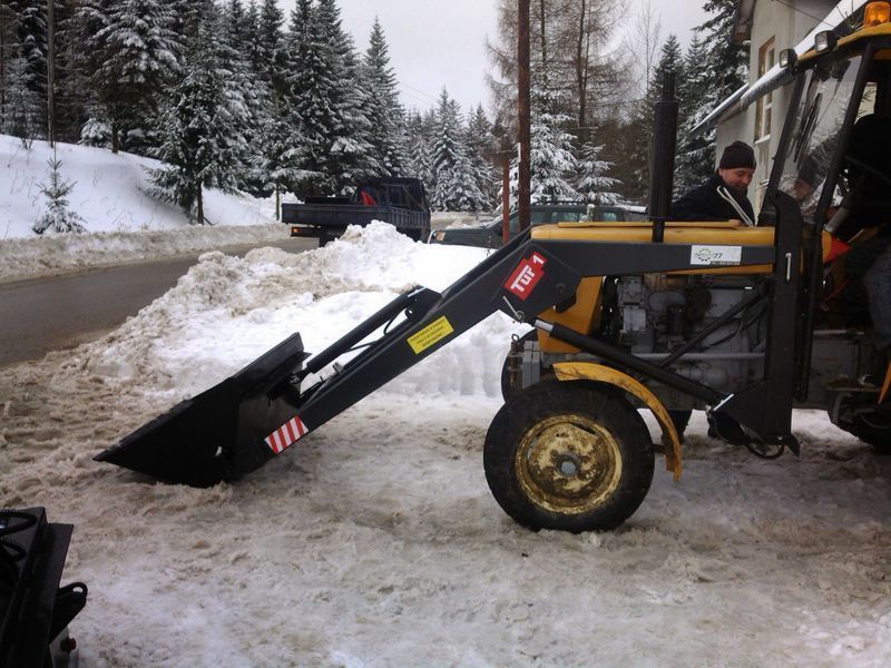 Ładowacz TUR-2 C330 2 sekcje łyżka i widły 104 cm