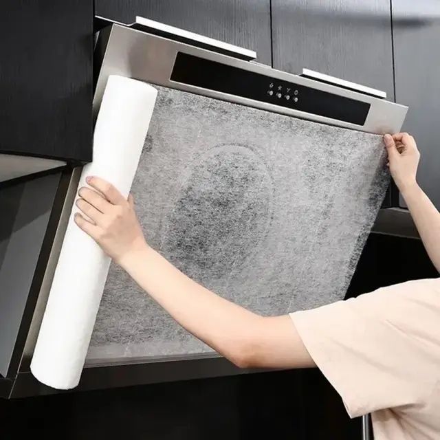 Універсальний кухонний фільтр для витяжки 43*45см рулон 5 м