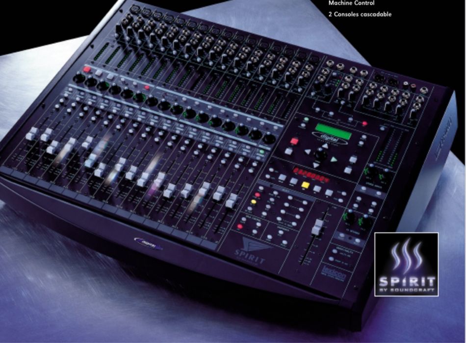 Soundcraft 328 Studio digital mikser  cyfrowy 16 adat  wyjsc RME
