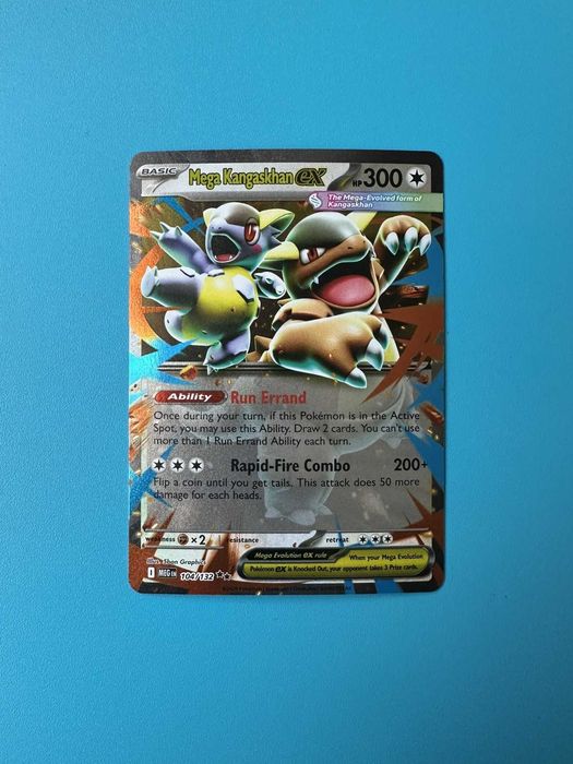 Karta Pokemon Mega Evolution Mega Kangaskhan ex (MEG 104)