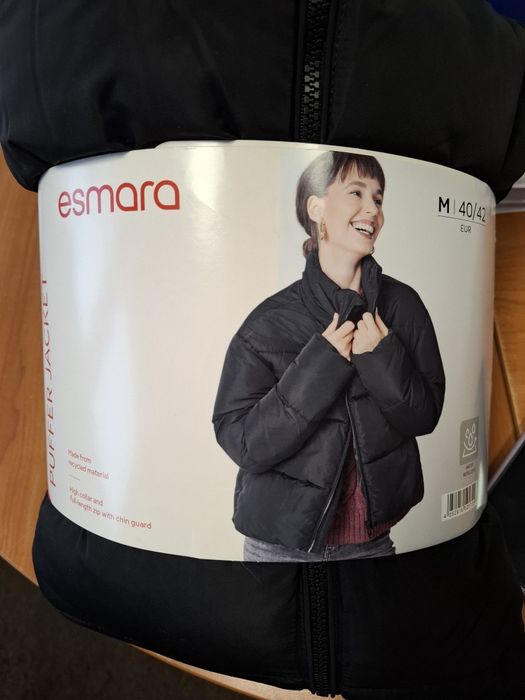 Kurtka zimowa pikowana puffer NOWA M/L Esmara
