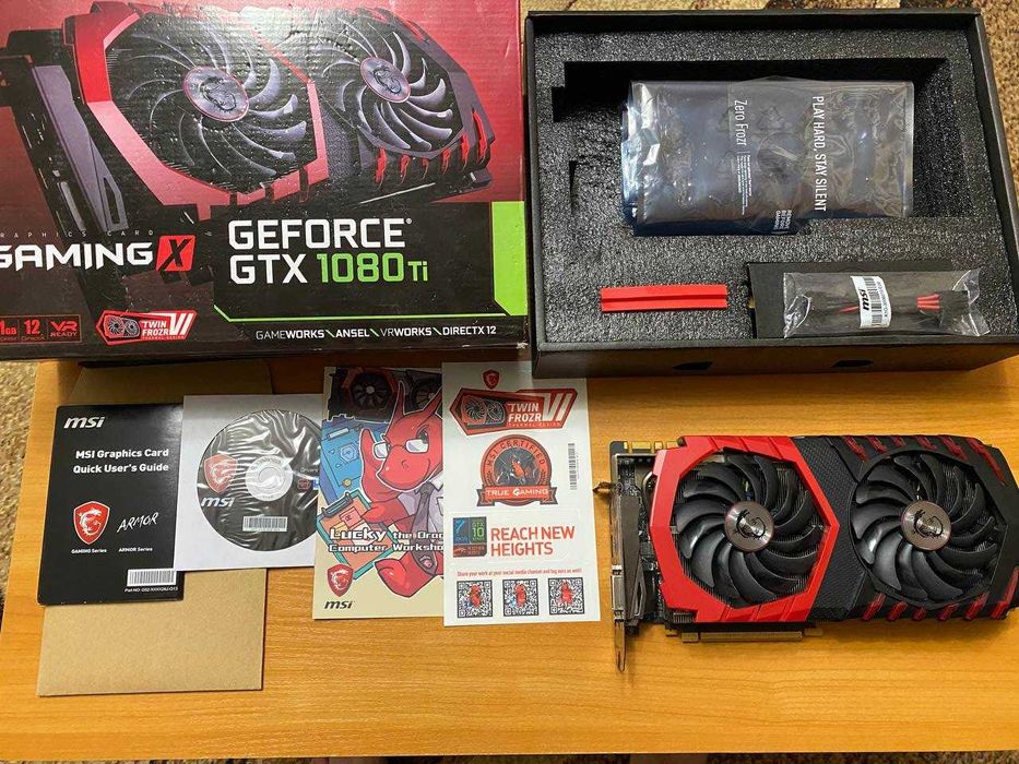 MSI GTX 1080ti ジャンク品 gtx 1080ti msi - купить комплектующие для ПК - Цена на OLX.ua
