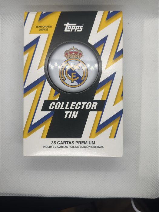 Topps Real Madryt Collector Tin 25/26 Karty Kolekcjonerskie