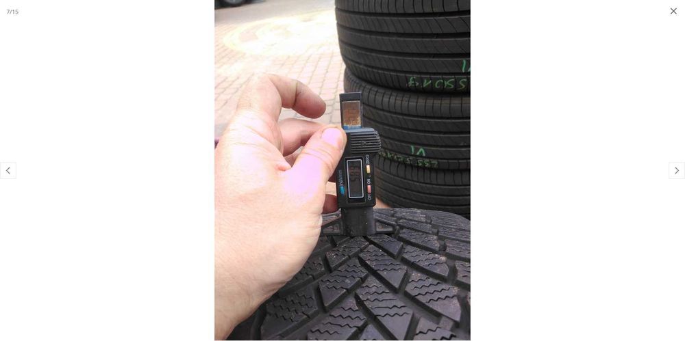 4x opony Bridgestone Blizzak LM005 225/40 R18 5,8-6,5mm
