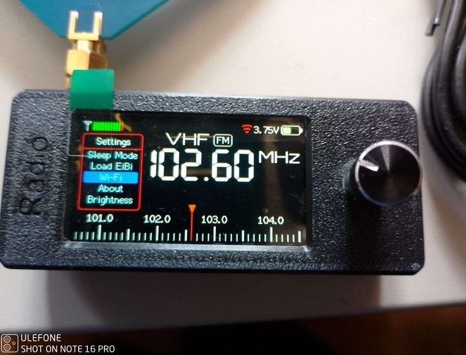 Радіоприймач ATS mini Wi-Fi остання версія SI4732 (ATS-20plus)