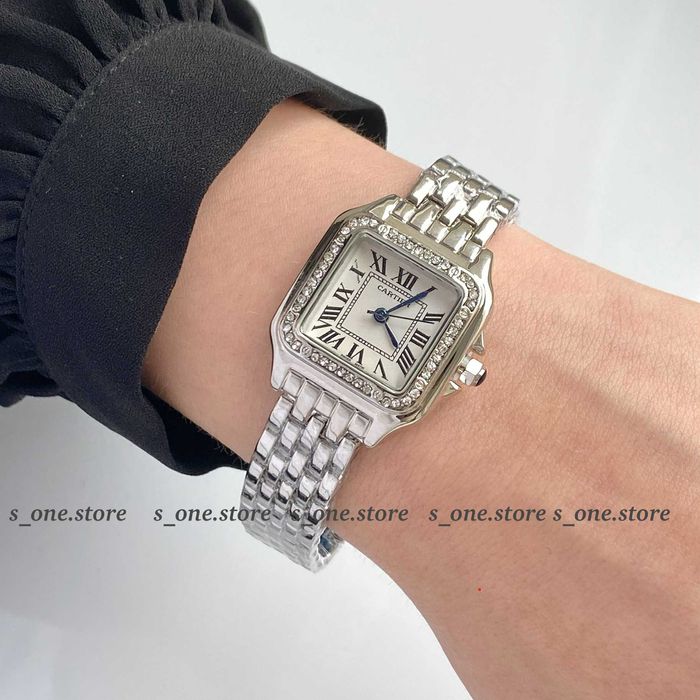Жіночий годинник картьє, женские часы Cartier Panthere mini