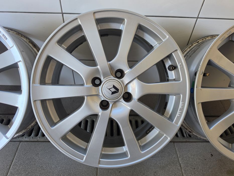 WYSYŁKA Alufelgi 16 4x100 Nissan Note Pulsar Renault Clio captur Kangoo Dacia