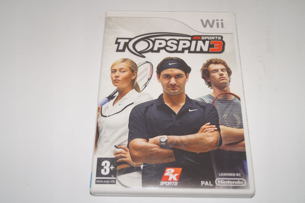 Top Spin 3 Wii Wii Gra Sportowa