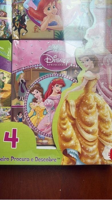 Disney 4 Mini Livros O Meu Primeiro Procura e Descobre