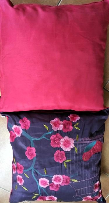 2 capas de almofadas