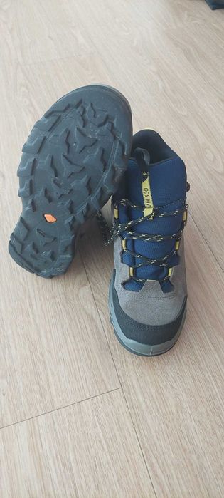 Botas de caminhada montanha criança mh 50 tamanho 380 quechua