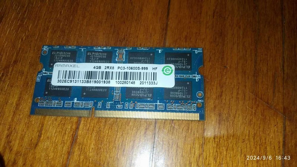 Оператива DDR3 Ramaxel 4gb pс3