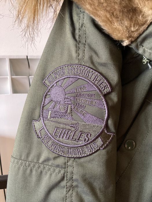 Parka Alphaindustries para frio extremo