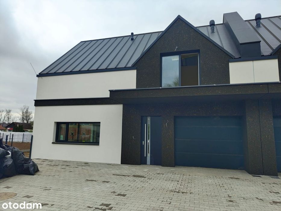 *OSTATNI*Dom jednorodzinny w zabudowie bliźniaczej-130m2 pierwszy etap