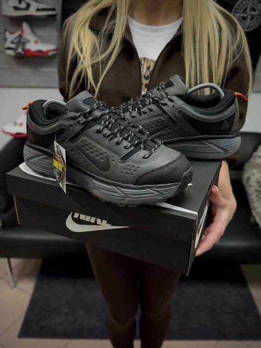 Nike ACG Running Gore-Tex ЧОРНІ кросівки чоловічі Найк теплі осінь-зима водонепроникні
