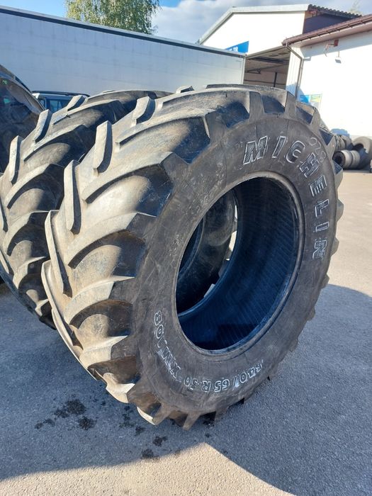 540/65R30 Michelin XM 108 Opony używane rolnicze para