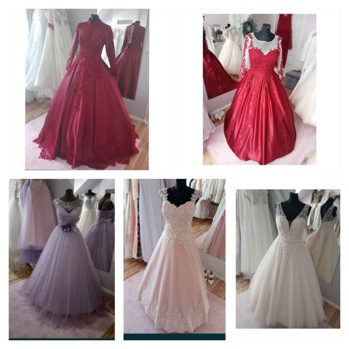 Suknie ślubne w odcieniach