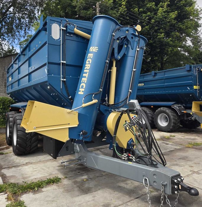 Przyczepa przeładowcza Egritech BNP-30ES22 | Wóz przeładowczy 30 m³ | 22 t AGRIPAK