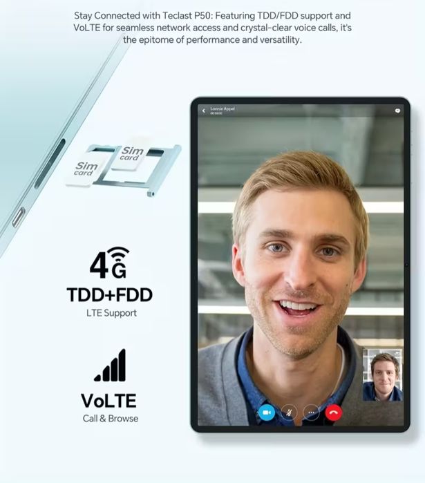 Планшет Teclast P50 11 дюймів 8/128gb +12

оновлення 90 Гц |