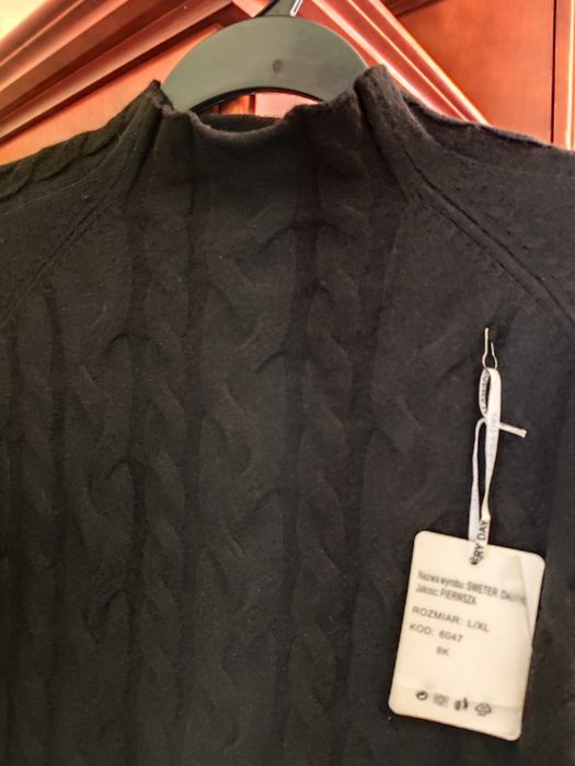 Półgolf wełniany damski L/ XL nowy