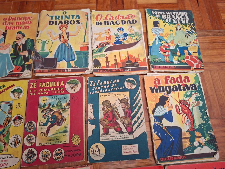 Livros antigos infantis Juvenis e literatura de cordel - 13 livros