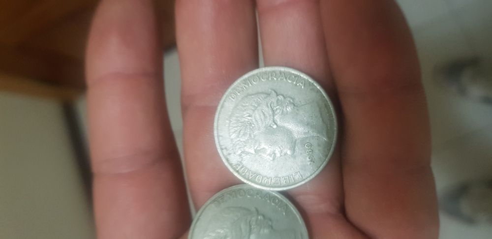 Moeda 25 escudos 1980