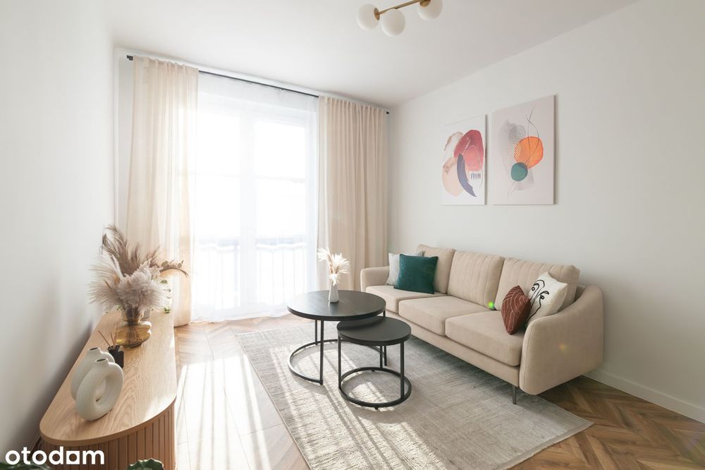Pogoń – 50 m² po generalnym remoncie, 2 niezależne pokoje i balkon