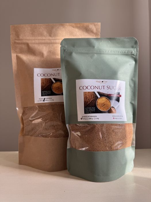 Цукор кокосовий нерафінований, смачний, кокосовый сахар Индонезия
