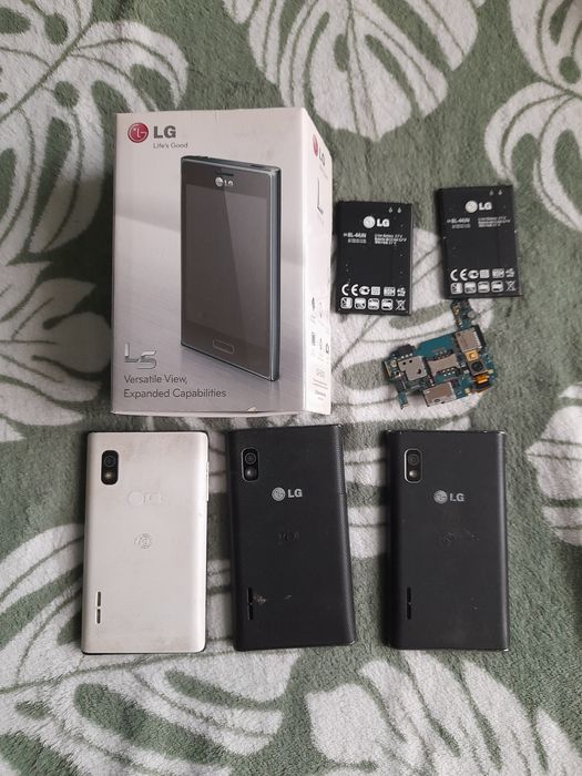 Telefon LG L5 - części