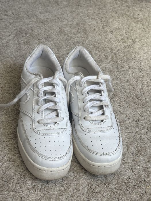 białe buty sneakersy hm