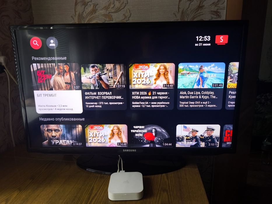 Телевізор Samsung 32 + TV BOX