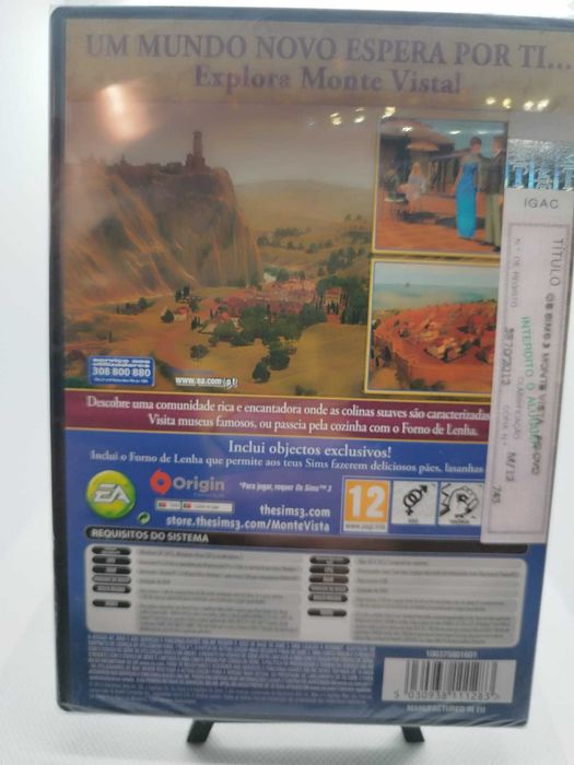 The Sims 3 Monte Vista PC DVD Selado Novo Raro