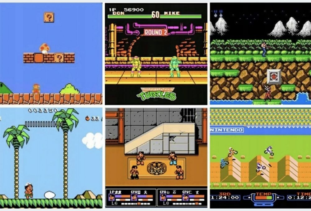 Retro Konsola Pegasus z 620 grami Nintendo Entertainment System (NES)