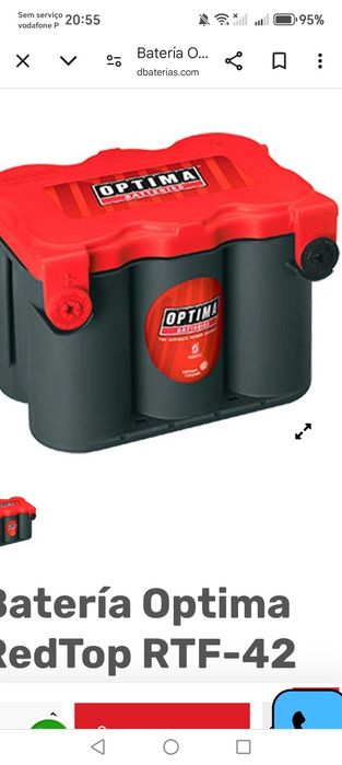 Baterias OPTIMA   super preço